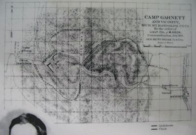 Hotchkiss' Map of Rich Mountain. Click for full size. Hotchkiss' Map of Rich Mountain image. Click for full size.