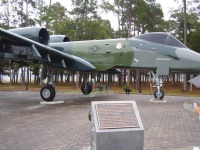 Fairchild A-10 Thunderbolt II Marker. Click for full size. Fairchild A-10 Thunderbolt II Marker image. Click for full size.
