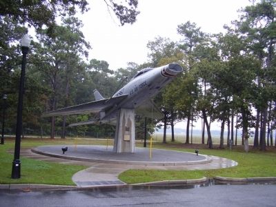 The F - 100D at MBAFB, 1956 - 1970 Marker image. Click for full size.