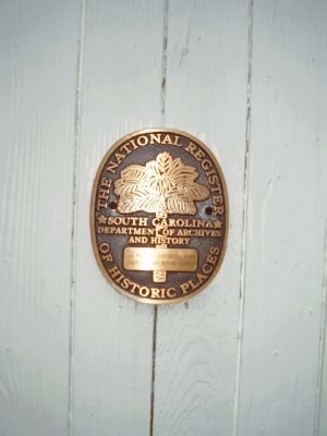 National Register of Historic Places marker for the Multipurpose Barn image. Click for full size.