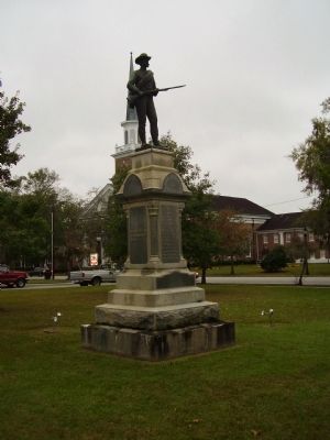 To the Dead and Living Confederate Soldiers Marker. Click for full size. To the Dead and Living Confederate Soldiers Marker image. Click for full size.