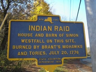 Indian Raid Marker. Click for full size. Indian Raid Marker image. Click for full size.