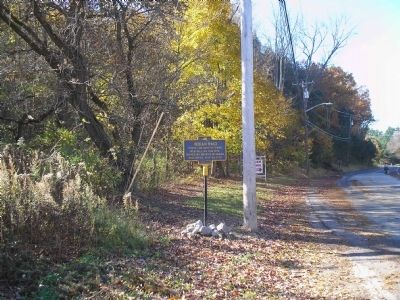 Marker on S Maple Avenue. Click for full size. Marker on S Maple Avenue image. Click for full size.