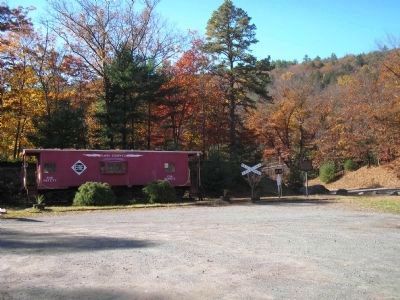 Shohola caboose museum. Click for full size. Shohola caboose museum image. Click for full size.