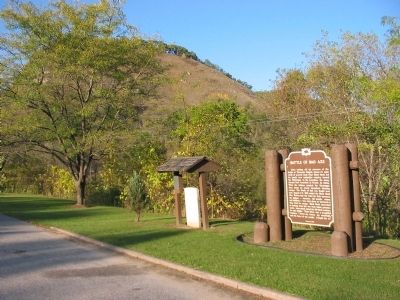 Battle of Bad Axe Marker. Click for full size. Battle of Bad Axe Marker image. Click for full size.