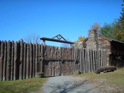 Fort Delaware Gates image. Click for full size.