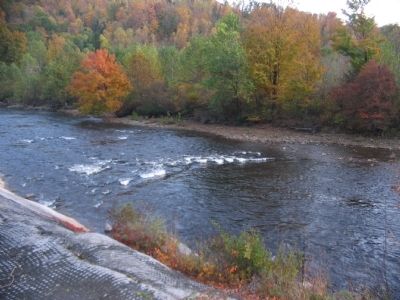 Shavers Fork near the site of Corrick's Ford image. Click for full size.