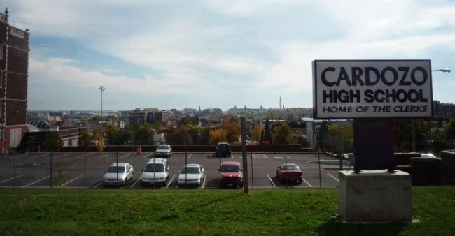 View downtown from the "Heights" - looking south from the Cardozo marquee on Clifton Street. Click for full size. View downtown from the "Heights" - looking south from the Cardozo marquee on Clifton Street image. Click for full size.