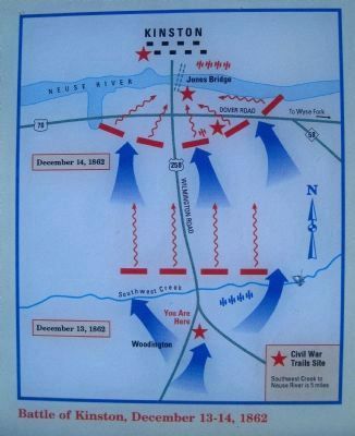 Battle of Kinston December 13 -14, 1862 image. Click for full size.