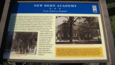 New Bern Academy Marker image. Click for full size.