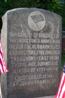 Soldiers of Washington's Army Memorial image. Click for full size.