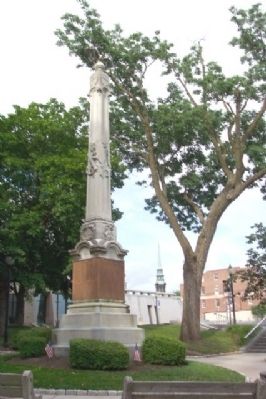 Montgomery County Civil War Memorial. Click for full size. Montgomery County Civil War Memorial image. Click for full size.