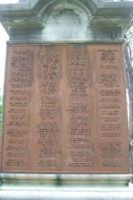 Montgomery County Civil War Memorial. Click for full size. Montgomery County Civil War Memorial image. Click for full size.