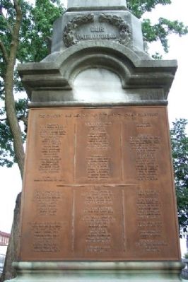 Montgomery County Civil War Memorial. Click for full size. Montgomery County Civil War Memorial image. Click for full size.