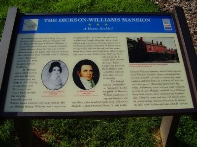 The Dickson - Williams Mansion Marker image. Click for full size.