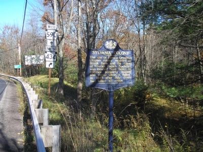 Sylvania Colony Marker image. Click for full size.