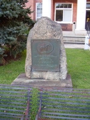 Robert E. Lee Marker. Click for full size. Robert E. Lee Marker image. Click for full size.