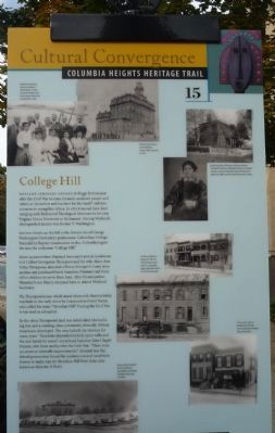 College Hill Marker. Click for full size. College Hill Marker image. Click for full size.