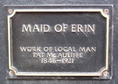 Maid of Erin Marker. Click for full size. Maid of Erin Marker image. Click for full size.