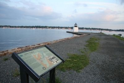 Salem Harbor Marker. Click for full size. Salem Harbor Marker image. Click for full size.
