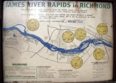 James River Rapids. image. Click for full size.