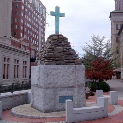 Christopher Newport Cross. image. Click for full size.