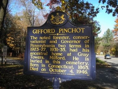 Gifford Pinchot Marker image. Click for full size.
