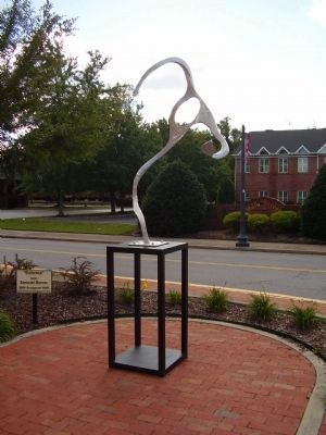 Sculpture near the Gem Theatre Marker. Click for full size. Sculpture near the Gem Theatre Marker image. Click for full size.