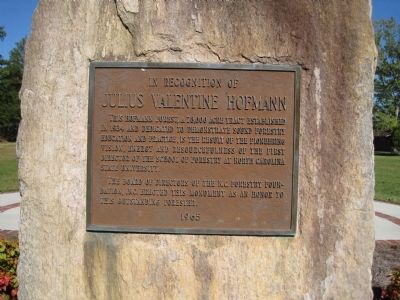 Julius Valentine Hofmann Marker. Click for full size. Julius Valentine Hofmann Marker image. Click for full size.