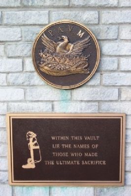 Phoenixville War Memorial PAVM Marker. Click for full size. Phoenixville War Memorial PAVM Marker image. Click for full size.