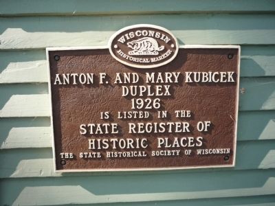 Anton F. and Mary Kubicek Duplex Marker. Click for full size. Anton F. and Mary Kubicek Duplex Marker image. Click for full size.