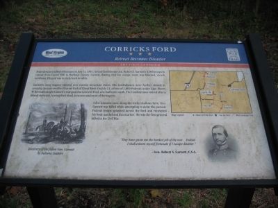 Corricks Ford Marker. Click for full size. Corricks Ford Marker image. Click for full size.