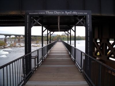 Three Days in April 1865 Exhibit. Click for full size. Three Days in April 1865 Exhibit image. Click for full size.