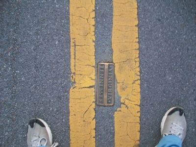 State Line Marker. Click for full size. State Line Marker image. Click for full size.