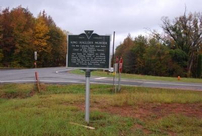 King Hagler's Murder Marker image. Click for full size.