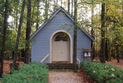 Meeting House replica image. Click for full size.