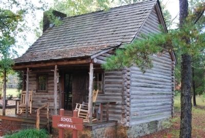 Schoolhouse replica image. Click for full size.
