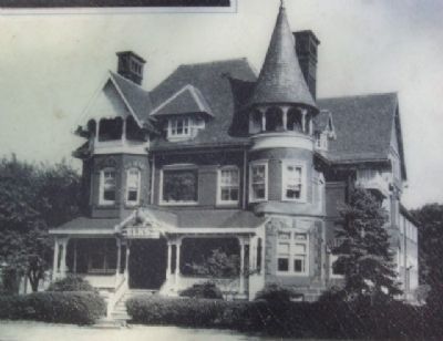 The Elks Home Photo on Marker image. Click for full size.