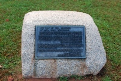 The Boy of the Waxhaws Marker image. Click for full size.