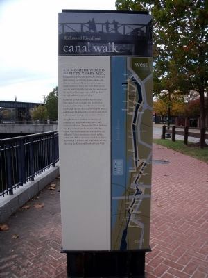 Canal Walk Marker. Click for full size. Canal Walk Marker image. Click for full size.