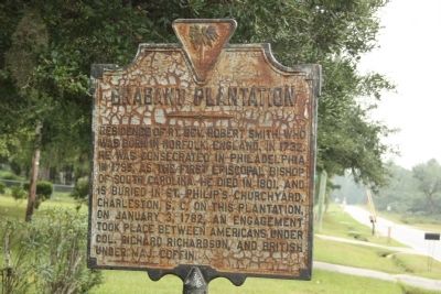 Brabant Plantation Marker. Click for full size. Brabant Plantation Marker image. Click for full size.