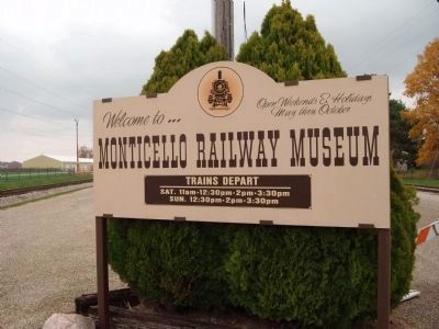 Railroad Museum - Sign. Click for full size. Railroad Museum - Sign image. Click for full size.