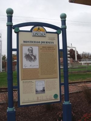 Full View - - Monticello Journeys Marker. Click for full size. Full View - - Monticello Journeys Marker image. Click for full size.