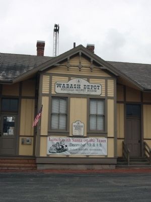 Front Center Section - - "Wabash Depot" Museum. Click for full size. Front Center Section - - "Wabash Depot" Museum image. Click for full size.