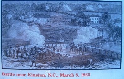 Picture of the Battle near Kinston, N.C., March 8, 1865 image. Click for full size.