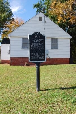 Lancaster Normal and Industrial Institute Marker. Click for full size. Lancaster Normal and Industrial Institute Marker image. Click for full size.