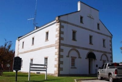 The Lancaster County Jail and Marker. Click for full size. The Lancaster County Jail and Marker image. Click for full size.