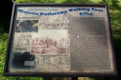 Pottsgrove Manor Marker. Click for full size. Pottsgrove Manor Marker image. Click for full size.