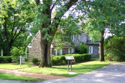 Pottsgrove Manor and Marker. Click for full size. Pottsgrove Manor and Marker image. Click for full size.