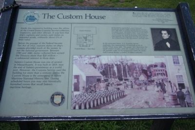 The Custom House Marker. Click for full size. The Custom House Marker image. Click for full size.